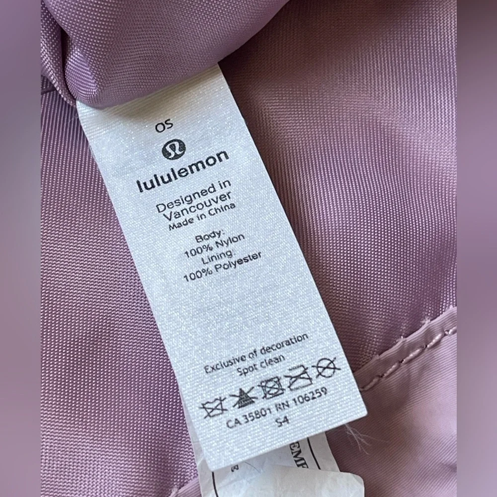 Lululemon On my Level Rucksack Vol 18L in Pink Soft Girl Athleisure